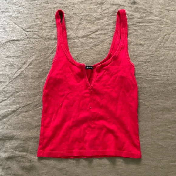Brandy Melville Tops - Brandy Melville Red Tank Top
